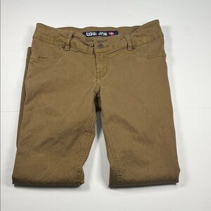 OGGI Moda Tan Jegging Low Cut Pants Sz Juniors 9